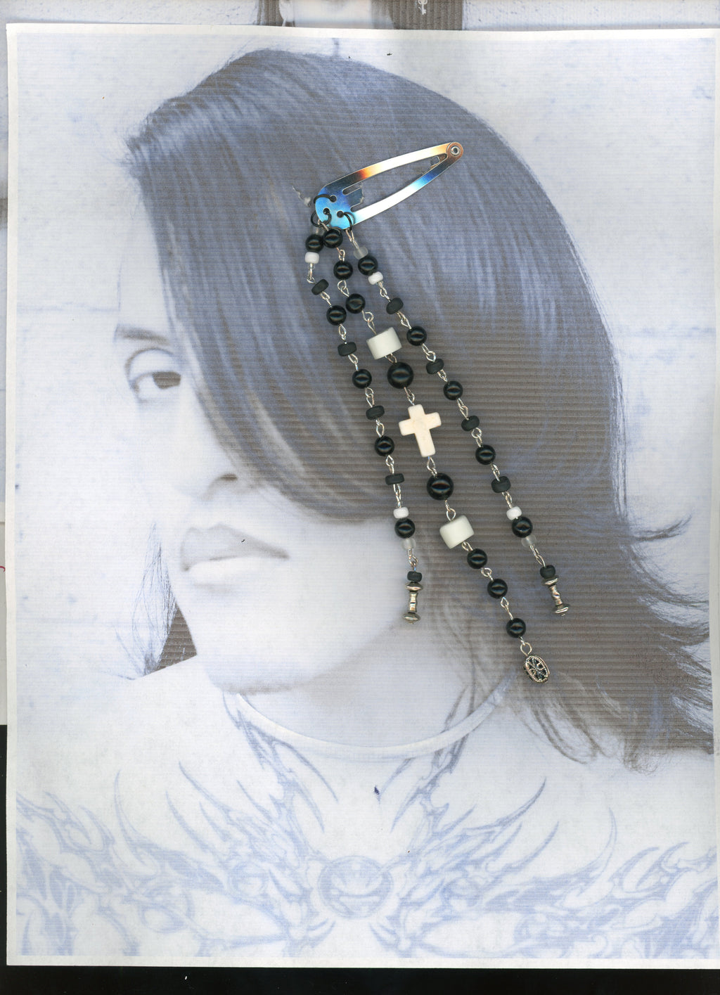 rosario hueso hair jewelry